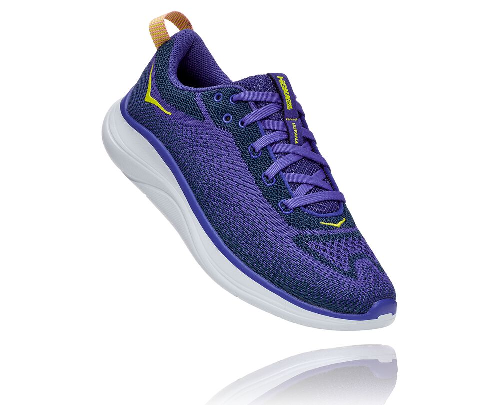 Hoka One One Hupana Flow Löparskor Dam Blå/Vita - SE-7184326
